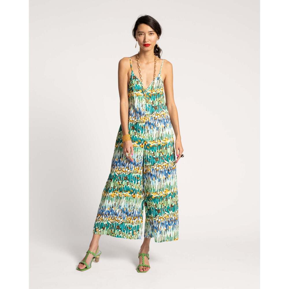 Cheree Tank Jumpsuit Meadow Print